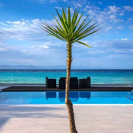 Vaso Beach Front Villa Ialysos  Bagian luar foto