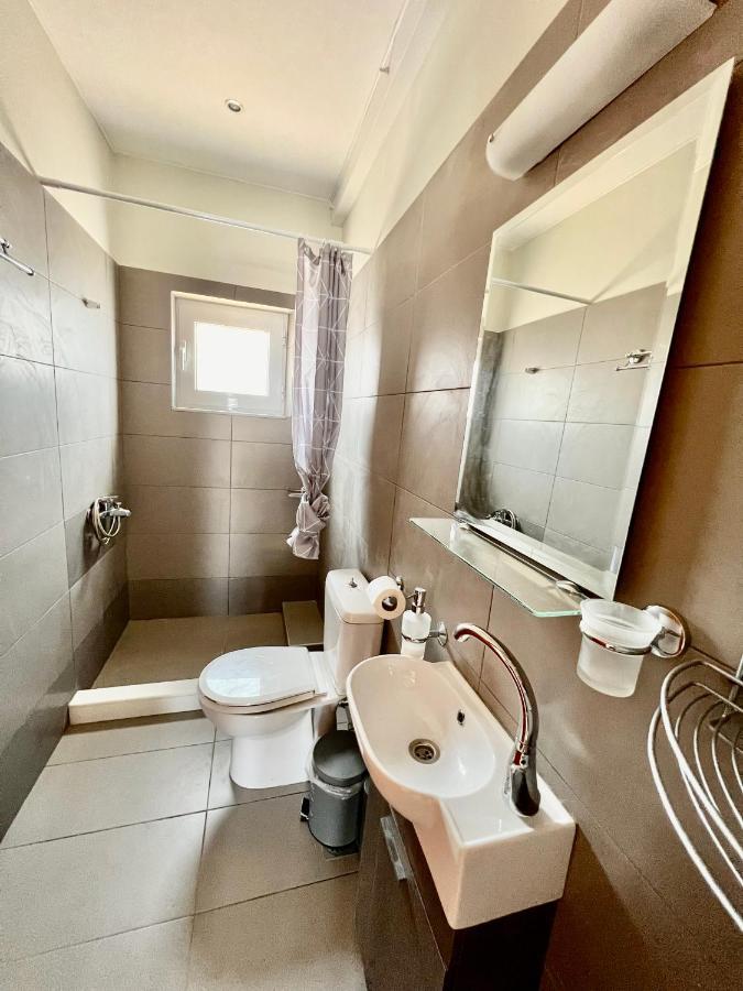 Vaso Beach Front Villa Ialysos  Bagian luar foto